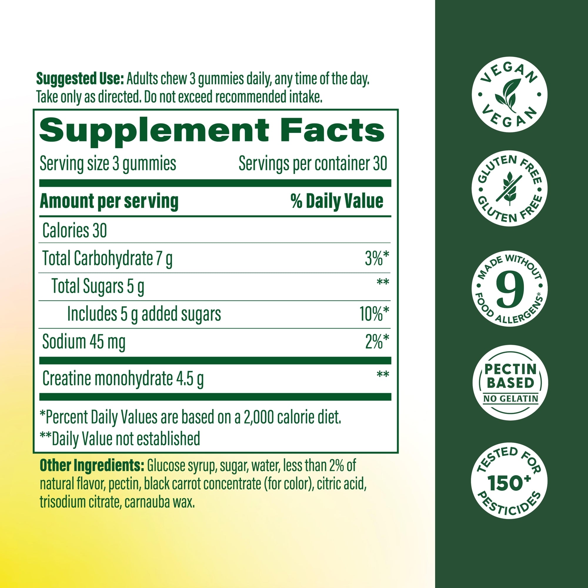 Creatine Monohydrate Gummies