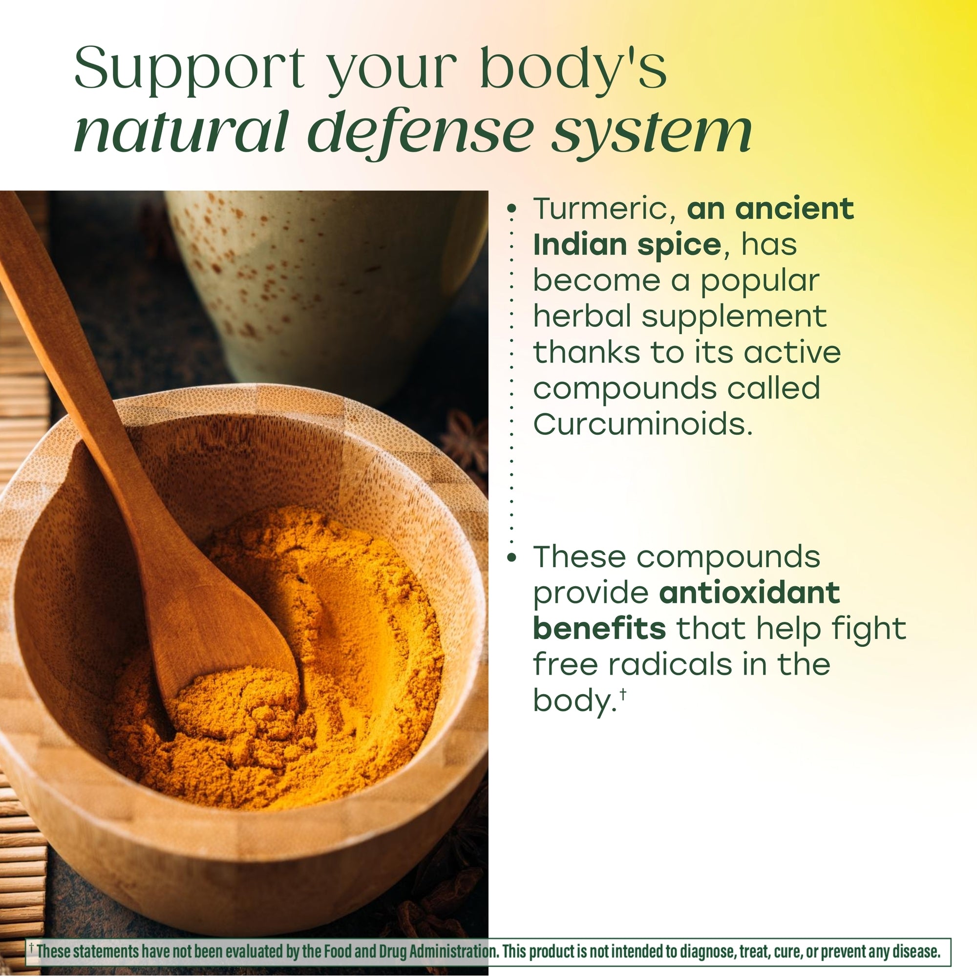 Supports your body's natural defense system
